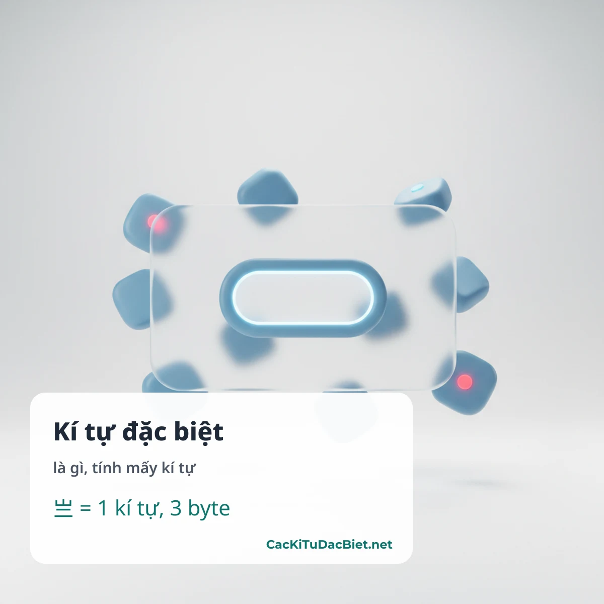 Kí tự đặc biệt trong tên game và cách tính kí tự